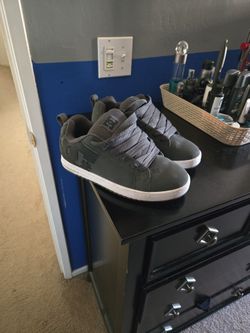 Grey DC Graffik Brand New Shoes