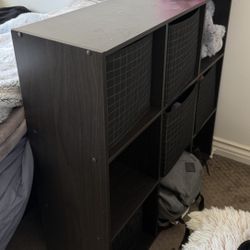 9 Cube Bookcase Storage Organizer