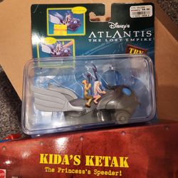 Disney ATLANTIS The Lost Empire KIDA'S KETAK Princess Speeder MISB 2000 Mattel