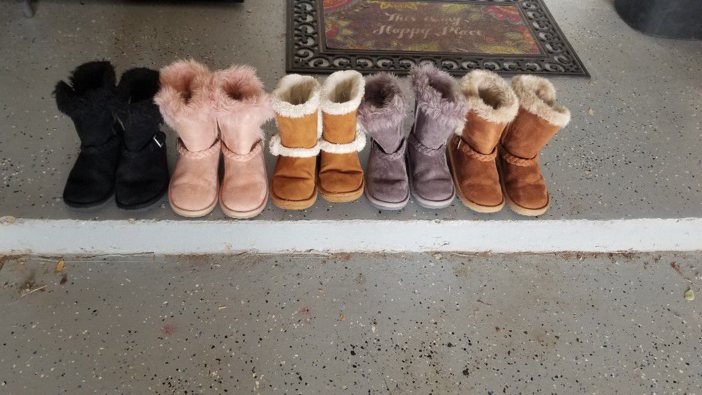 Little girls boots size 12