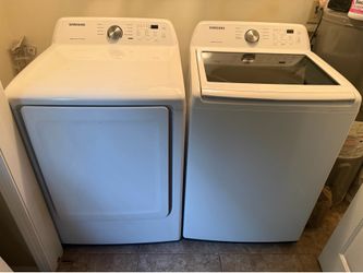 Samsung Washer & Dryer.