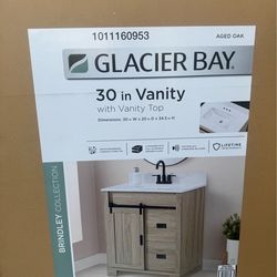 Glacier Bay Brindley 30in Vanity