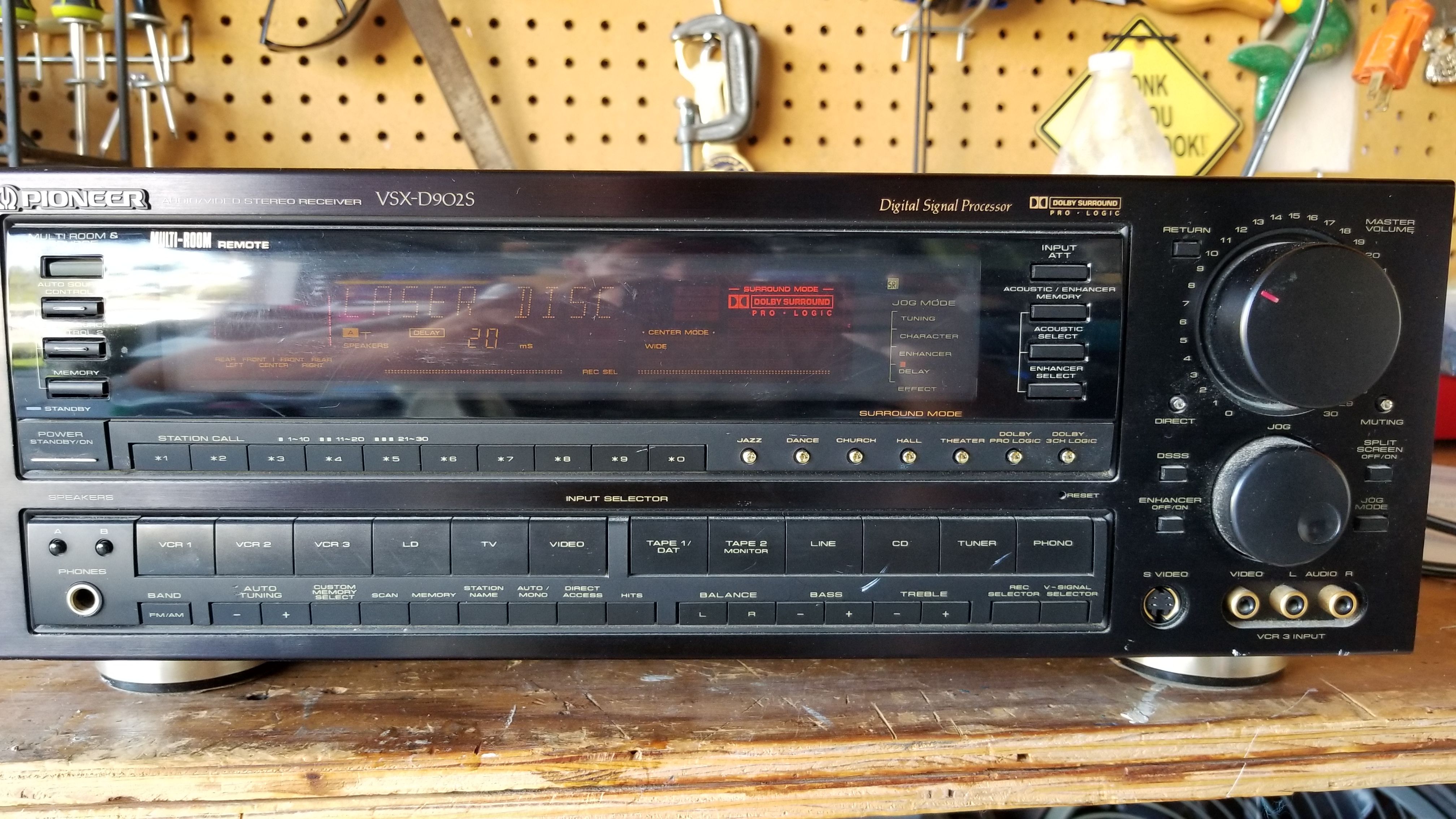 Pioneer vsx-d902s 7.1 channel receiver