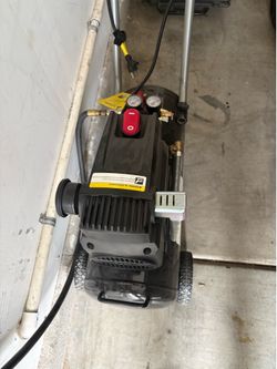 Air Compressor (Husky 8 gal 150 psi, portable electric oil-free horizontal hotdog air compressor)