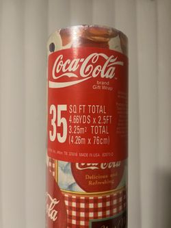 Coca Cola Wrapping Paper