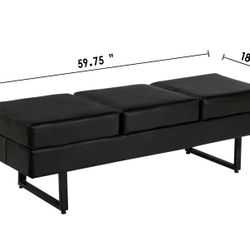 Waiting Room Chairs Bench Office Guest Reception Lobby Chairs Salon Furniture
