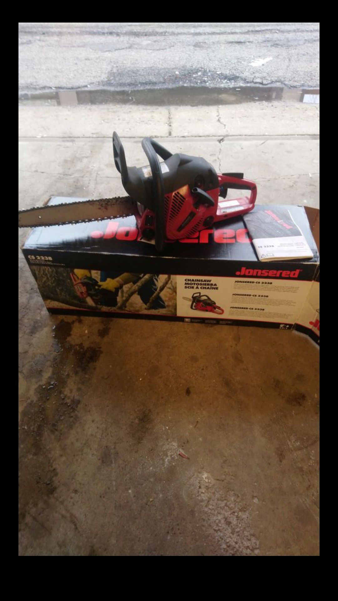 Used CS2238 14 in. 38cc Gas Chainsaw