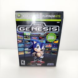 Sonic Ultimate Genesis Collection Xbox 360, 2009, Complete with Manual