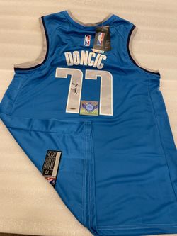Luka Doncic #77 Signed NBA Jersey Dallas Mavericks