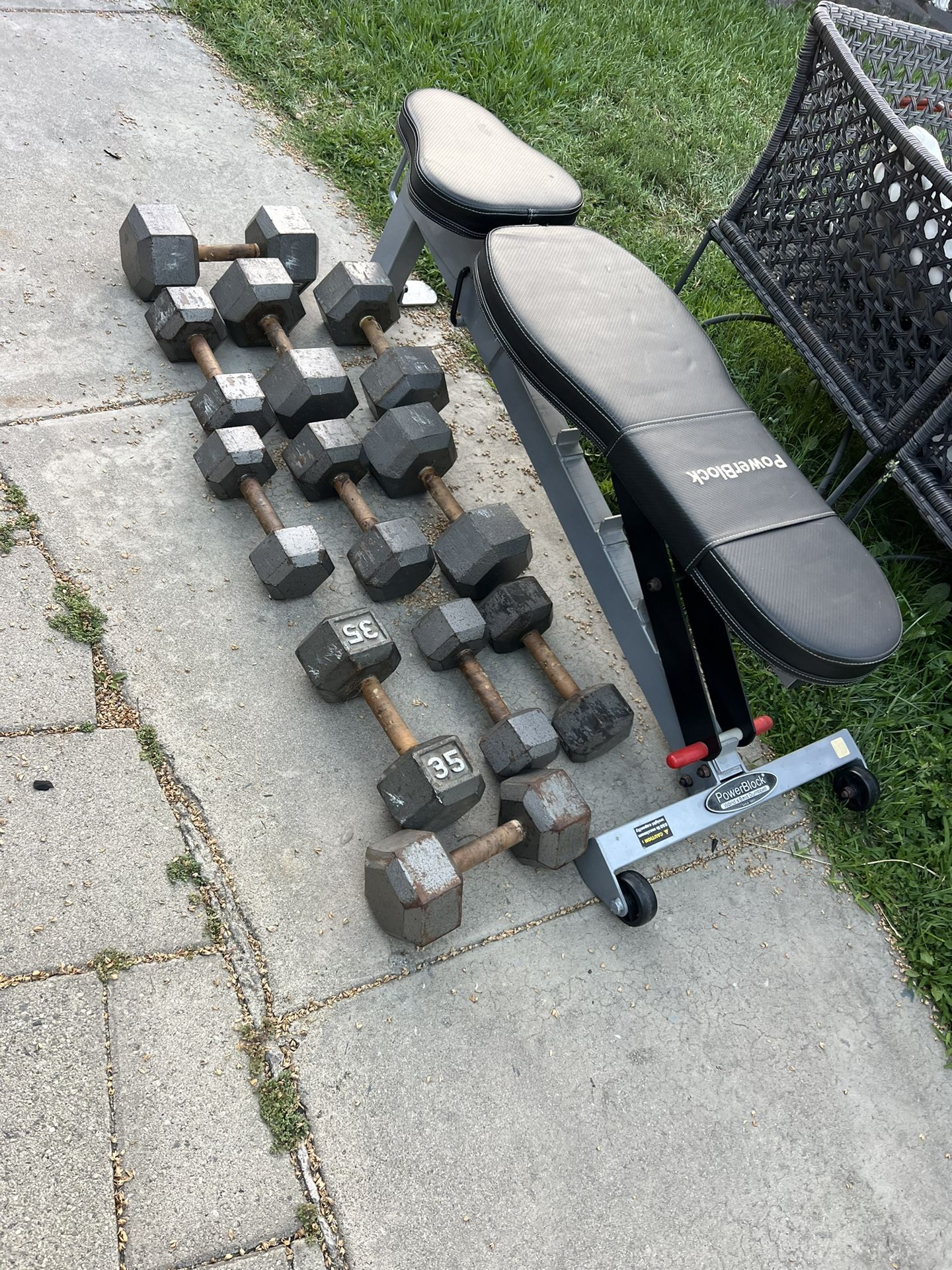 Lifting Weights With Bench