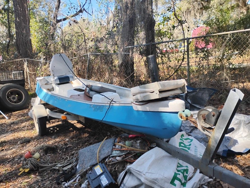 Fisher 16 Ft Semi-v Aluminum Boat