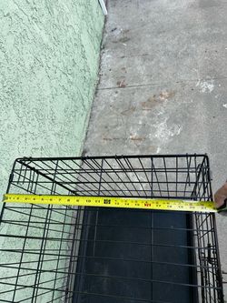 Black Wire Dog Crate Kennel Cage