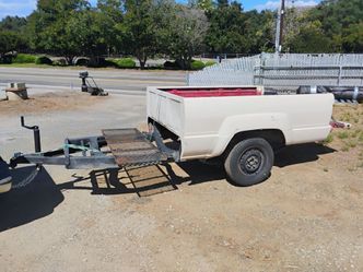 Truck bed trailer