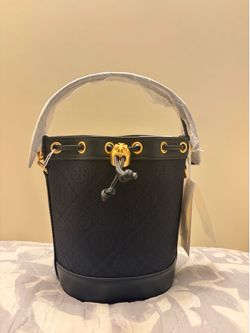 Tory Burch T Monogram Mini Bucket Bag