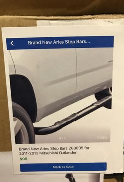 Brand New Aries Step Bars
