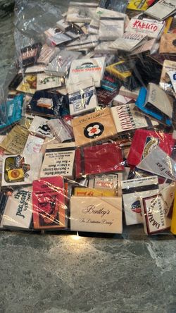 Old match books