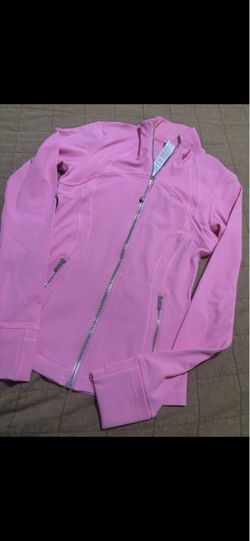 Lululemon Pink Full-Zip Athletic Jacket