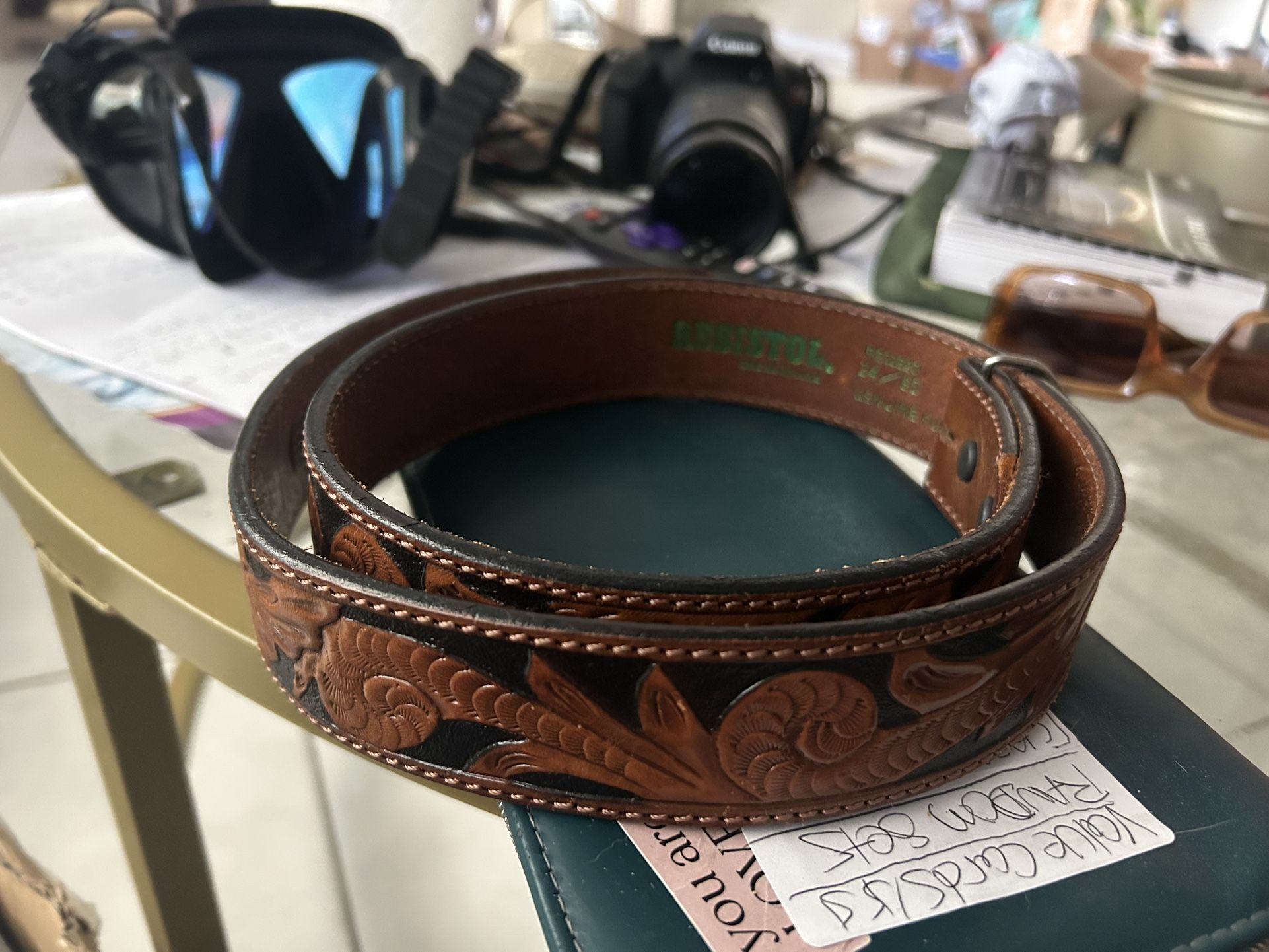 Vintage Belt - Resistol- R120620 - #34/85 (34th Out If 85 Belts)