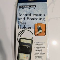 New Travelon ID, Passport & Boarding Pass Holder - $5