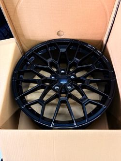 NEW 20x8.5” Gloss Black Alloy Wheel Rim