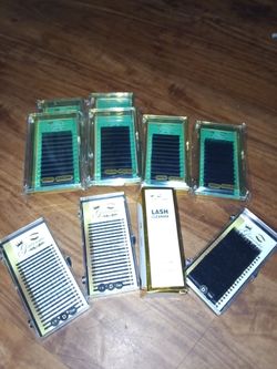 Lash tech supplies individual eyelashes