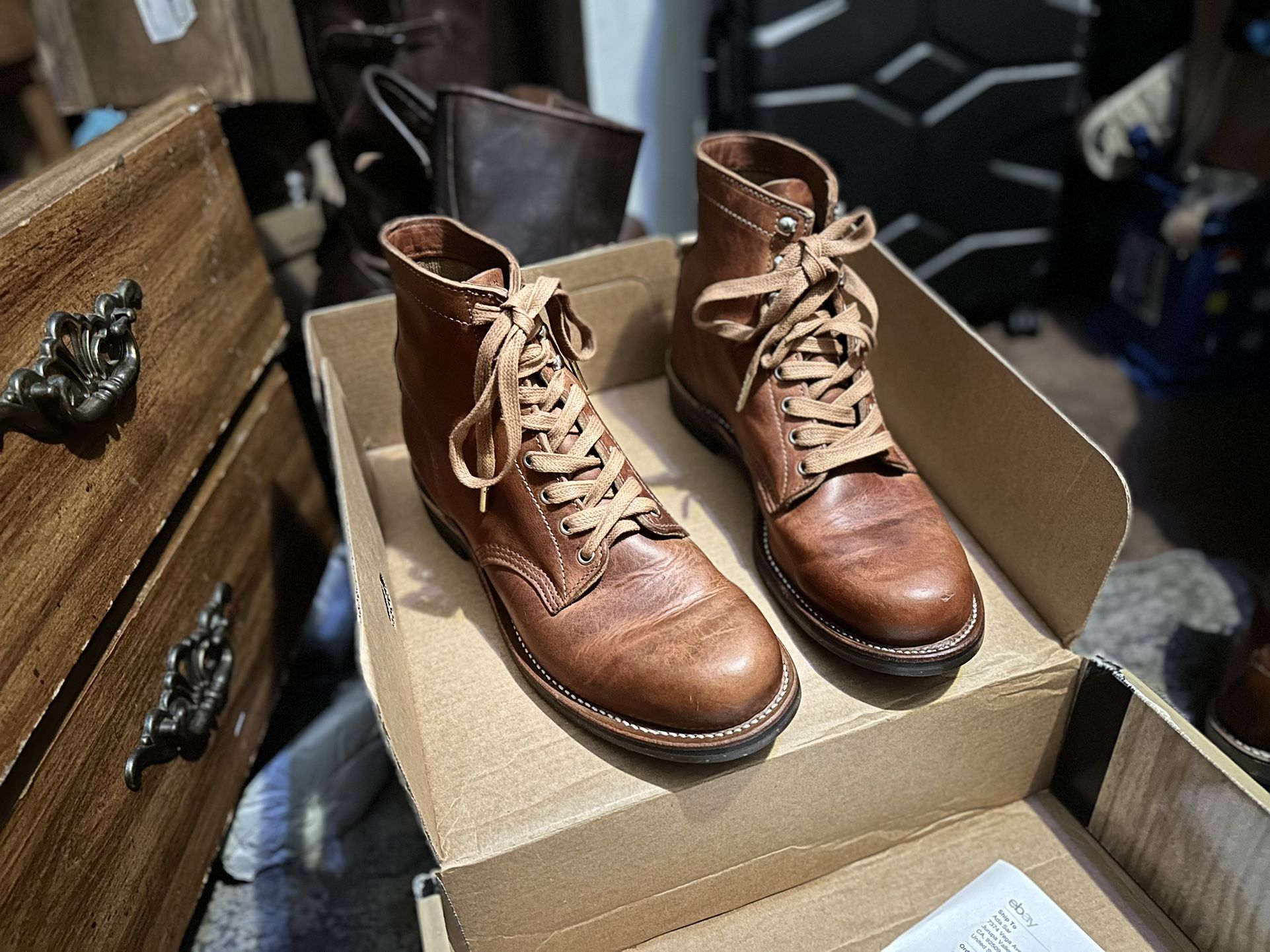 Chippewa Aldrich Service Boots 11 D