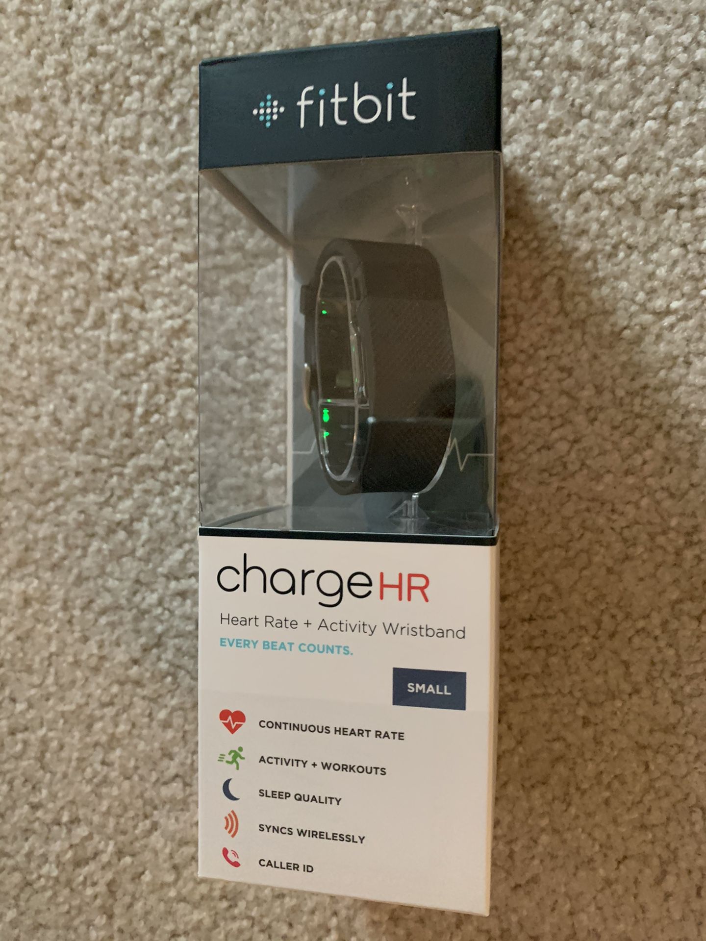Fitbit Charge HR (small black)