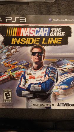 PS3 NASCAR "The Game" INSIDE LINE with Dale Jr Cover