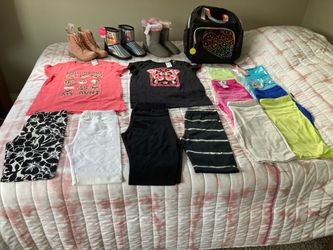 New Girls Clothing, Boots and Backpack