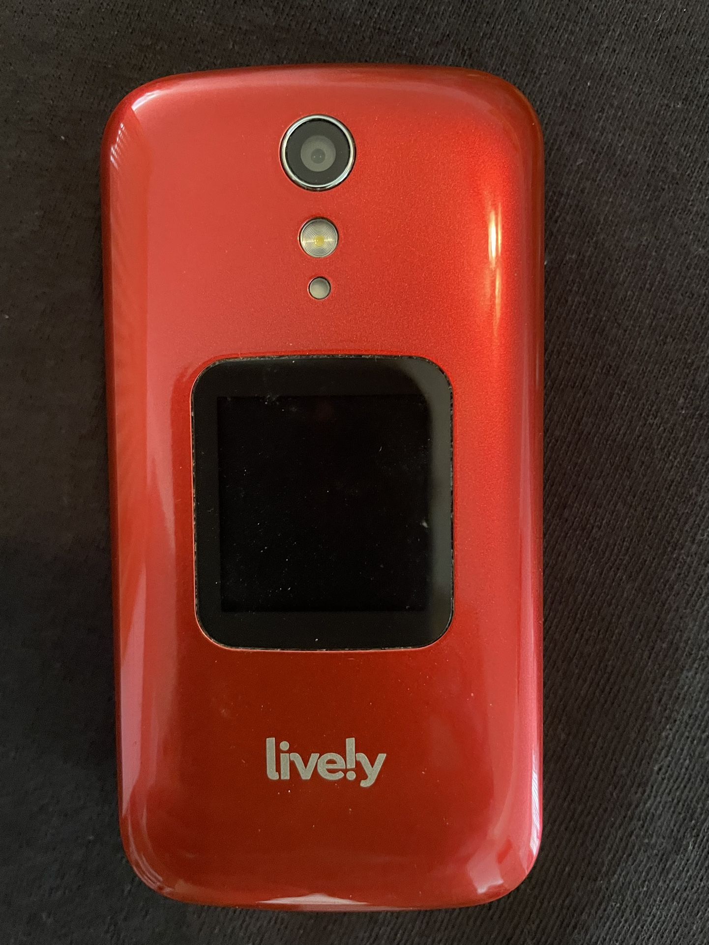 Lively Jitterbug 2 Flip Cell Phone For Seniors 16 GB Red
