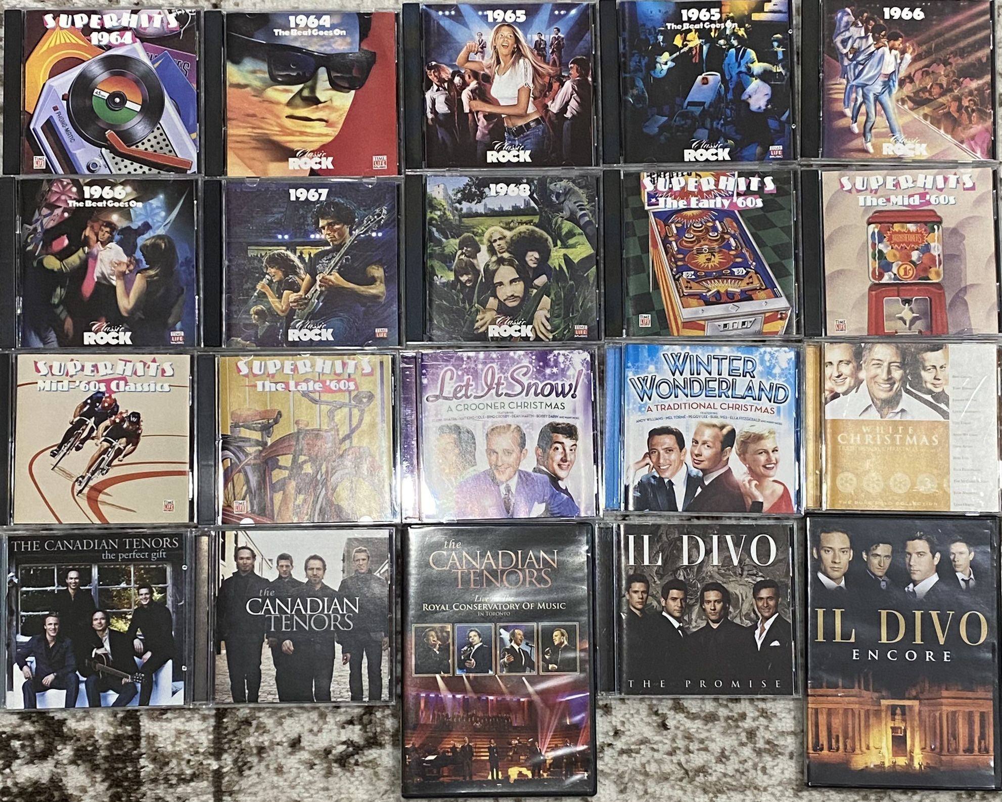 Cd & DVD Collection + Bose Cd Player 