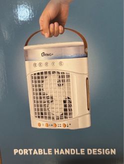 Living+ Portable Mini Air Cooler Fan