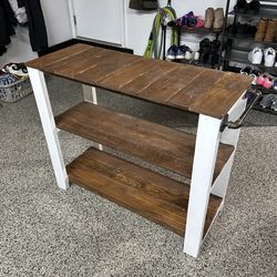 Coffee bar, island, shelf, kitchen cart