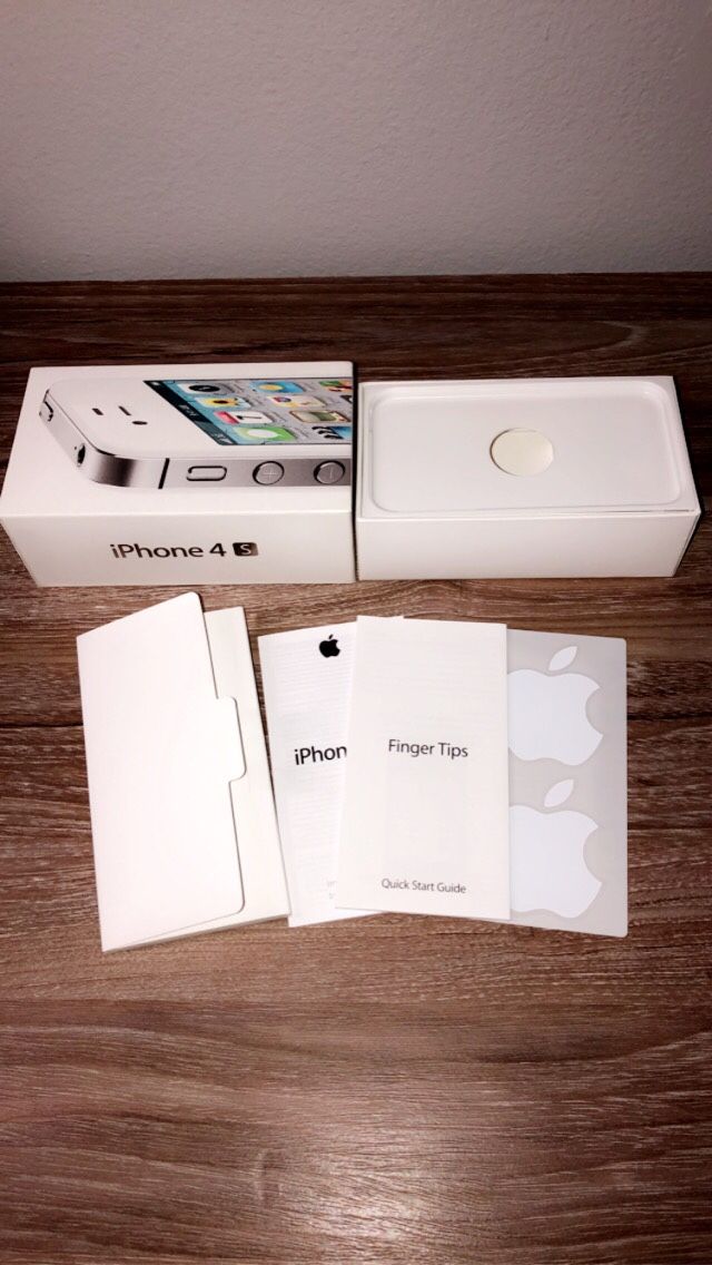 iPhone 4s BOX ONLY