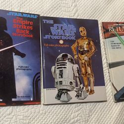 Set Of 3 Star Wars Hardback Random House 1(contact info removed) 1980