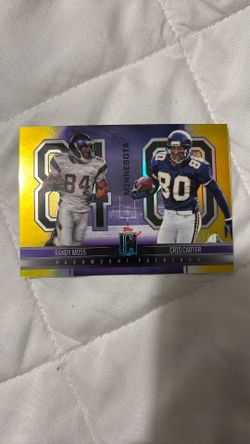 Randy moss & Chris Carter #5/10