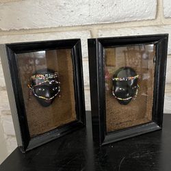African Decorative Art Pair