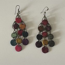 Women’s Multicolor Plastic Y2K Fashion Jewelry Dangle Earrings