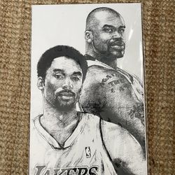 Los Angeles Lakers Basketball Kobe Bryant And Shaq Art 