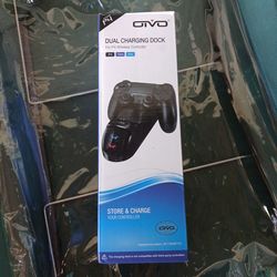 OTVO DUAL CHARGING DOCK FOR P4 WIRELESS CONTROLLERS