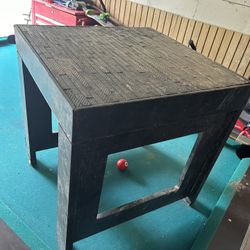 Black End Table 