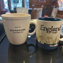 2 Starbucks Mugs 