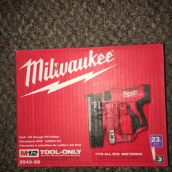 M12 “ 23  Gauge Pin Nailer 