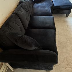 Black Couches