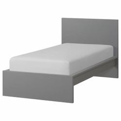 IKEA Malm Twin Bed Frame Grey