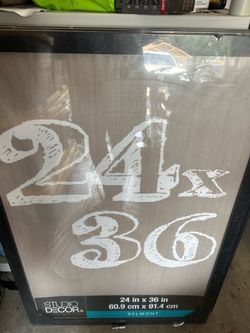 Poster frames brand new 24”x36”