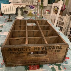 Antique Soda Crate
