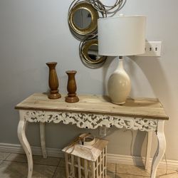 Console and Entry Table