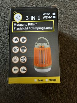 3 In 1 Mosquito Killer Flashlight Camping Lamp