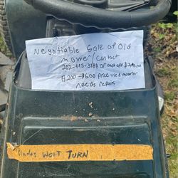 Used Lawnmower (Needs Repairs)